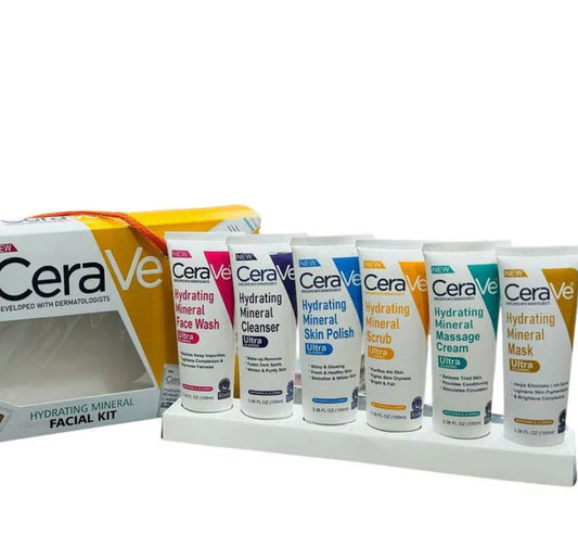6 in 1 Hydrating Minerals Facial CeraVe Set